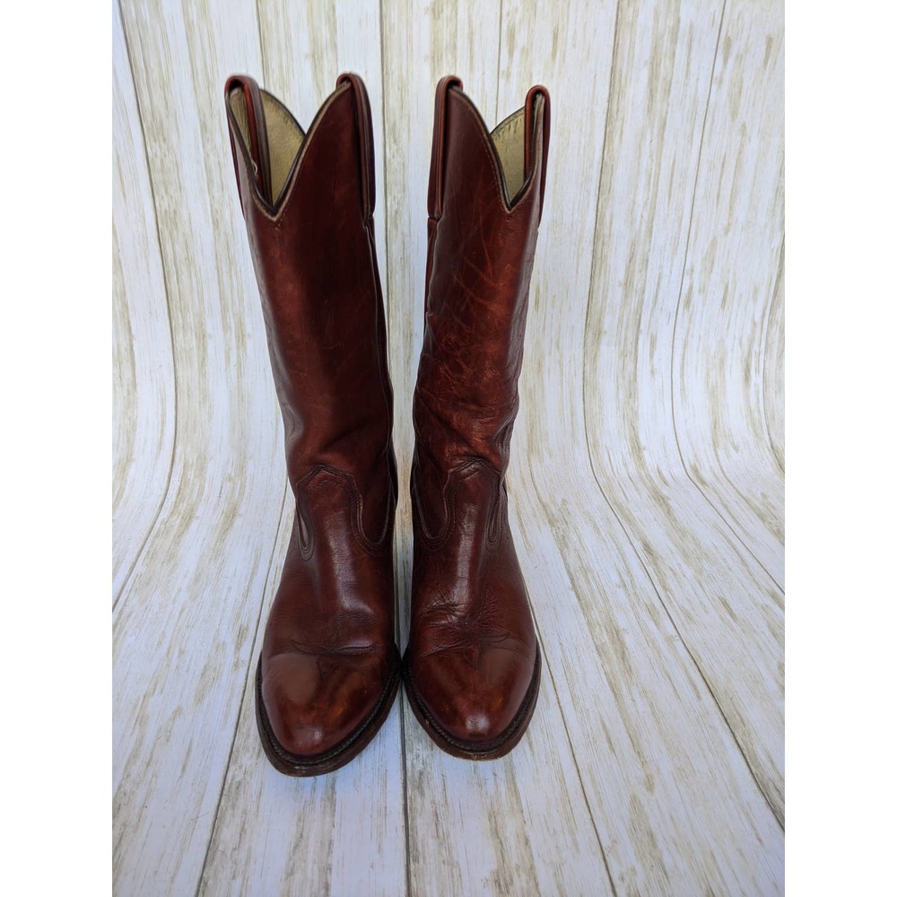 Frye Western Boots, Women, Red/Burgundy, Size 10